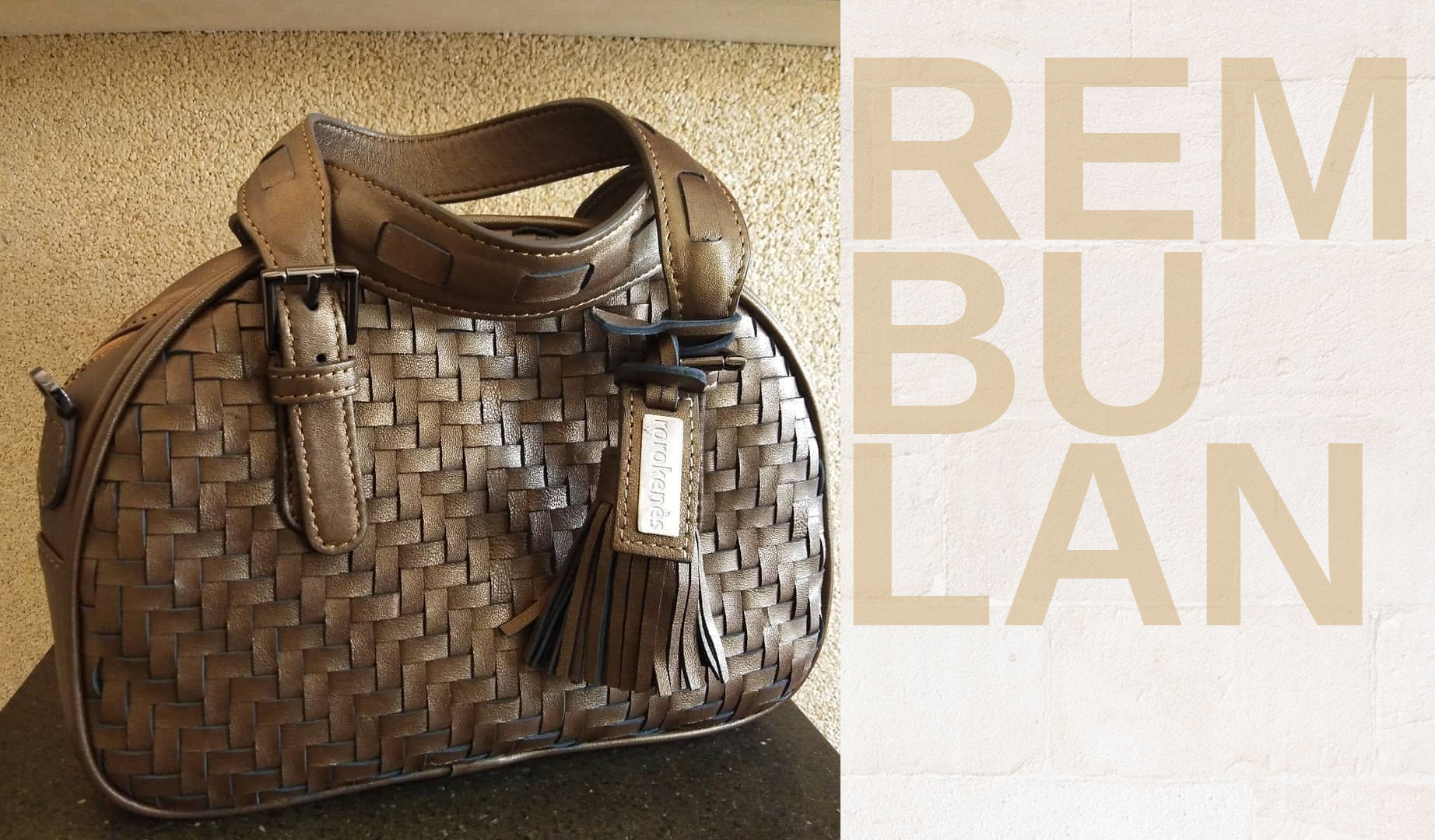 Rembulan Handbag 100% Genuine Leather